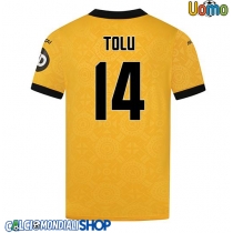 Maglie da calcio Wolves Tolu Arokodare #14 Prima Maglia 2025-26 Manica Corta